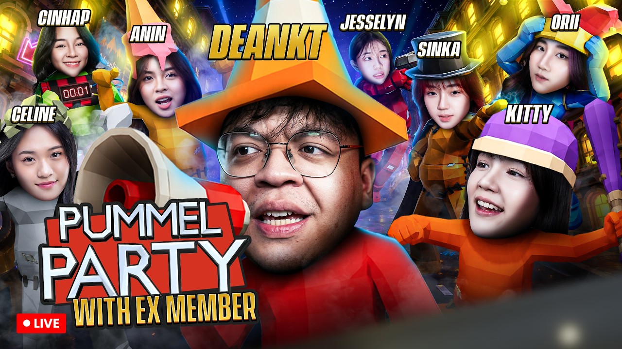 PARTY WITH EXMEM JKT49 IS BACKKKKK !! KITA SERU-SERUAN MAIN PUMMEL PARTY BER 8 LETSGO !!