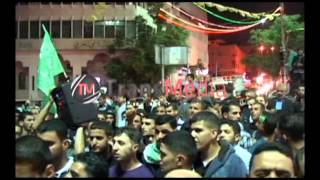 الخليل-مسيره واعتصام تضامني مع اهل غزه 18-7