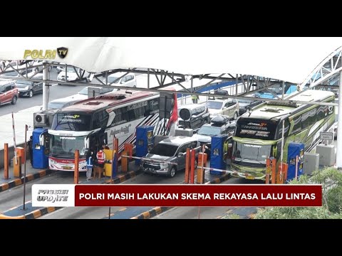 PRESISI UPDATE: POLRI MASIH LAKUKAN SKEMA REKAYASA LALU LINTAS  2025 08/04/2025 (20.00)