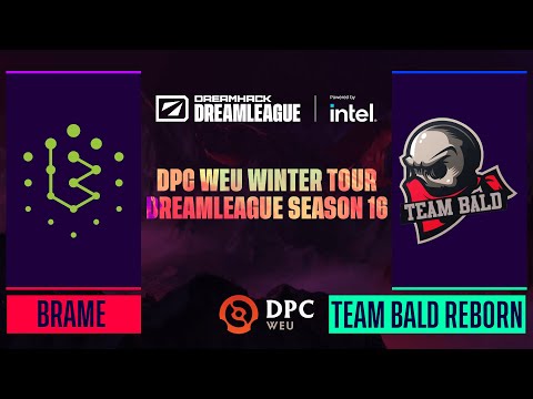 Dota2 - Brame vs. Team Bald Reborn - Game 1 - DPC WEU Winter Tour - DreamLeague Season 16