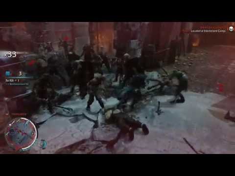 Durthang Keep - Shadow of Mordor Combat Gameplay