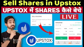 Upstox Me Share Sell Kaise Kare,Sell Holdings Upstox,How To Sell Shares In Upstox,Upstox Tpin