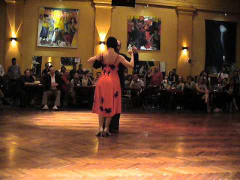  Marcelo Varela  and  Analia Vega  are  dancing  to  a  tango