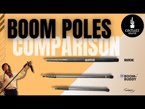 Triple Threat: Comparing Ambient, Boom-Buddy & Rode Boom Poles - In-Depth Review