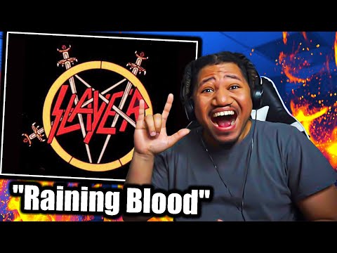 RAP FAN'S FIRST TIME HEARING Slayer - "Raining Blood" | SLAYER REACTION