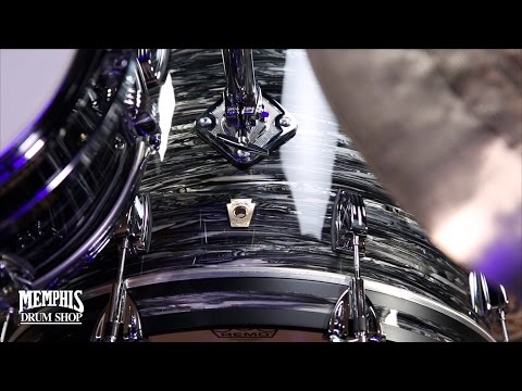 Ludwig Classic Maple Drum Set 20/12/14 - Vintage Black Oyster Pearl