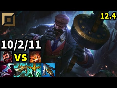 Graves Top vs Gnar - KR Grandmaster | Patch 12.4