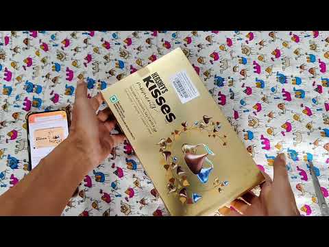 Diwali gift amazon Hershey's Kisses Everyday Moments Chocolate Festive Gift Pack| 103.2g | Pack of 2