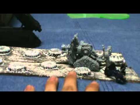 Space Marines Thunderfire Cannon vs Whirlwind tank Review