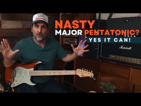 Nasty Blues Licks Major Pentatonic Edition - Can Major Licks Sound Tough? Yes They Can Find Out How!