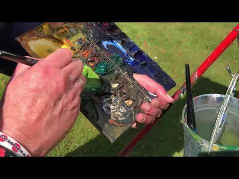 Daler-Rowney Aquafine: Trees in the Field