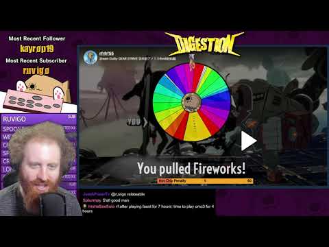 Digestion Live - RF's Twitch Rivals Run - A Faust 8-0 - Guilty Gear Strive