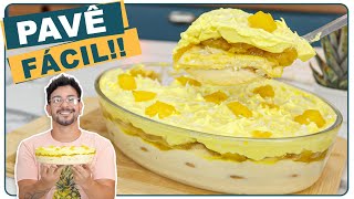 PAVÊ DE ABACAXI SIMPLES E GOSTOSO | Nandu Andrade