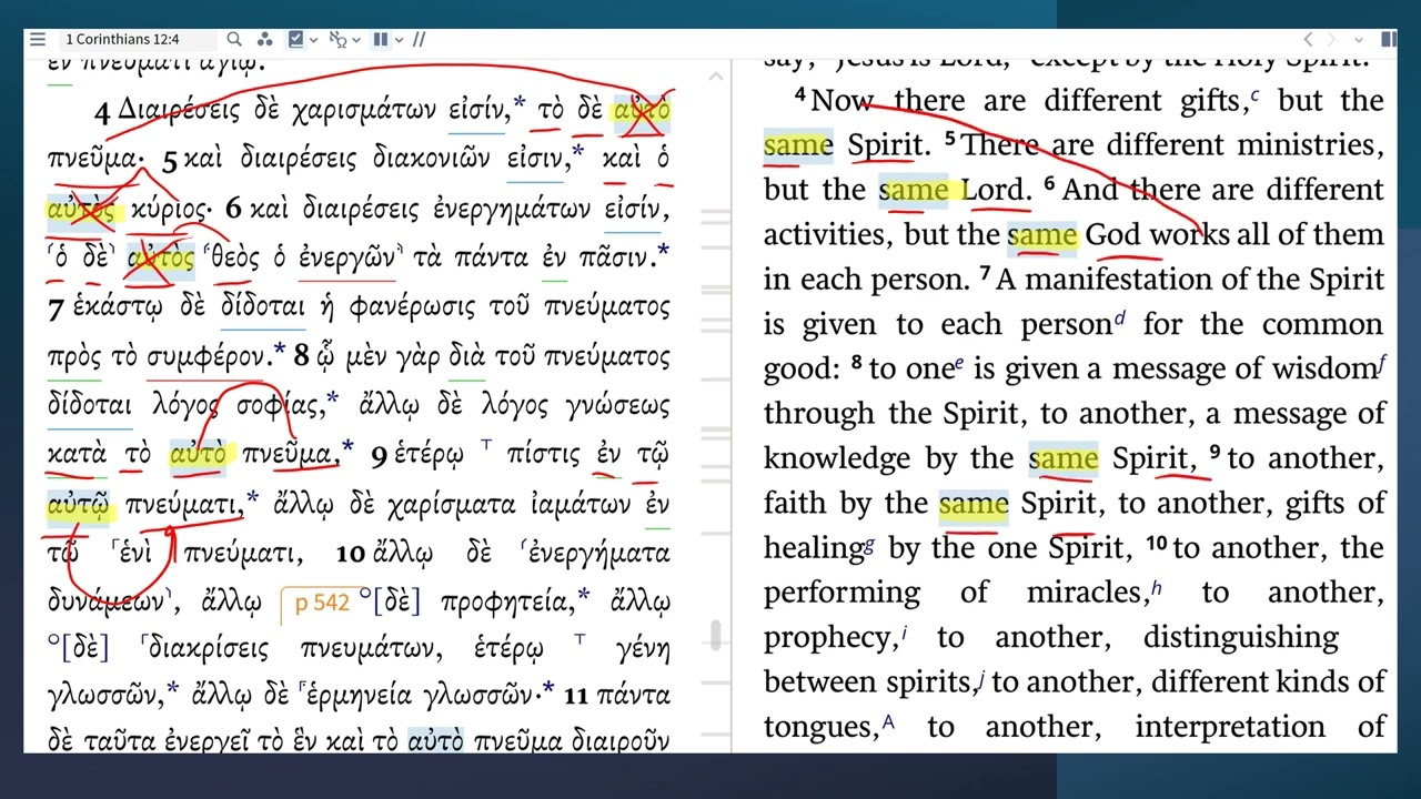 Greek Grammar, Trinitarian Hermeneutics, and Ecclesiology in 1 Corinthians