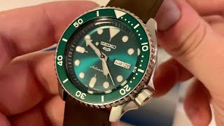Seiko 5 Sports Green Dial [5KX] SRPD61K1 - Watch Review