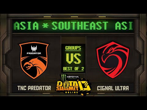 TNC vs Cignal Game 1 - Monster Energy Dota Summit 13 Online SEA: Groups w/ MLP & johnxfire