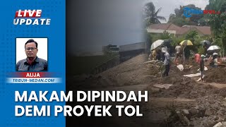 Kejar Target Proyek Tol Sinaksak-Siantar, Ratusan Makam di Kelurahan Setia Negara Direvitalisasi