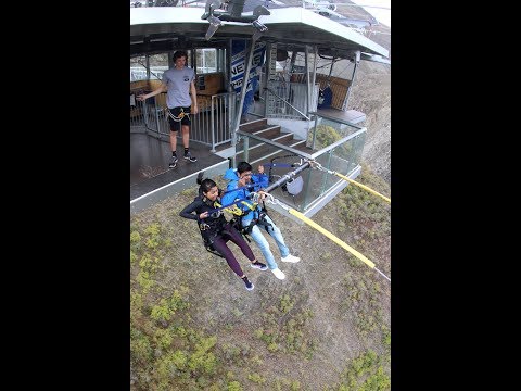 World's Biggest Swing | Tandem | Nevis Swing | Queenstown | New Zealand | Aj Hackett Bungy