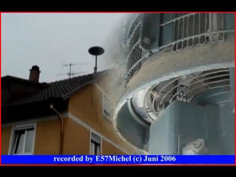 Feuerwehr-Sirene E57 - Feueralarm - activation german fire siren E57