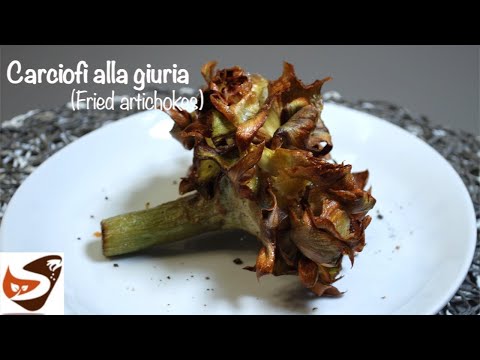 CARCIOFI ALLA GIUDIA. Tutti i segreti per un fritto croccante ed asciutto! - Fried artichokes