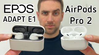 EPOS ADAPT E1 vs AirPods Pro 2 (Tested and Compared!)