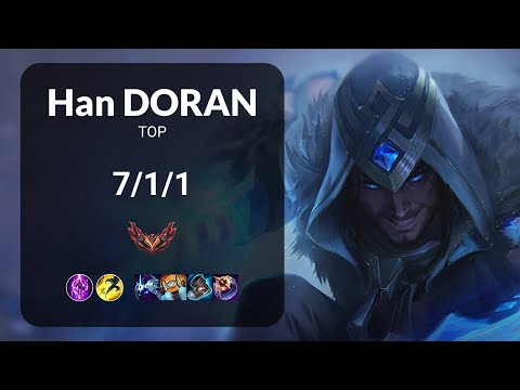 Han Doran Sylas vs Kennen TOP - KR  Patch 14.18