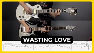 Wasting Love - Iron Maiden | Tabs | Guitar Lesson | Cover | Tutorial | Solo | All Guitar Parts