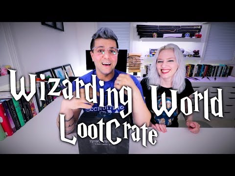 J.K. Rowling’s Wizarding World Crate  , The Best Loot Crate Ever, and Giveaway Winner