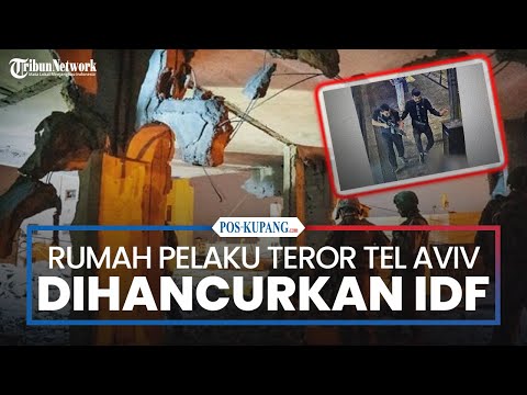 IDF Hancurkan Rumah Warga Palestina Pelaku Teror Mematikan Oktober 2024 di Tel Aviv