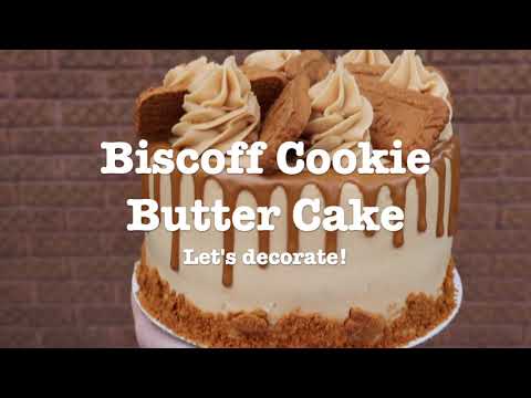 Vegan Biscoff Cookie Butter Cake