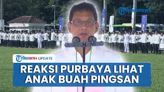 Lihat Anak Buah Pingsan, Menkeu Purbaya Langsung Percepat Pidato di Upacara Hari Oeang Ke-79