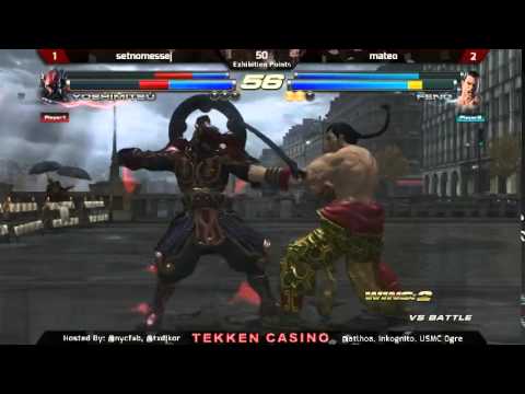 Tekken Casino Vegas 2014 Setnomessej vs Mateo FT5