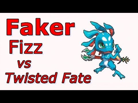 LOL Pro - Faker Fizz vs Twisted Fate - Korea SoloQ