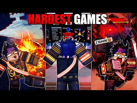 I Played The HARDEST Games On Roblox!