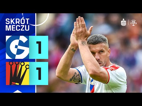 Górnik - Korona | SKRÓT | Lukas Podolski zagra jeszcze jeden sezon! | Ekstraklasa 2024/25
