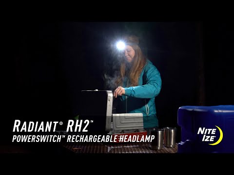 Radiant® RH2™ PowerSwitch™ Rechargeable Headlamp