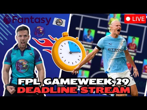 FLAG CITY - WHO TO BUY?! 🐐🔥FPL GW29 LIVE DEADLINE STREAM🚨| Fantasy Premier League Tips 2025/26