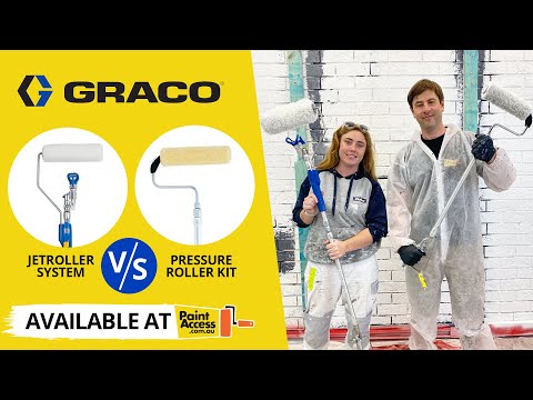 Ziegel streichen? Ganz einfach! Graco Jet Roller und Power Roller helfen Ihnen dabei!