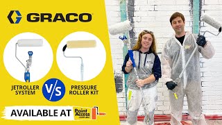 How to Paint Bricks? Easy ! Graco Jet Roller and Power Roller will help you!