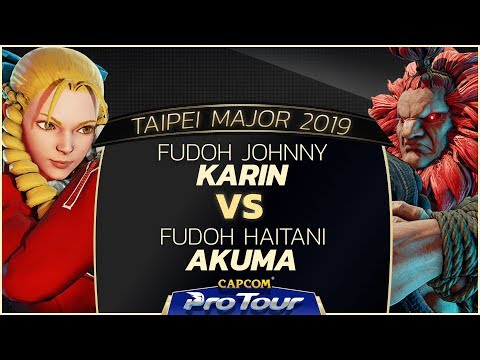 Fudoh Haitani (Akuma) VS Fudoh Johnny (Karin) - L.Top 48 - Taipei Major 2019 - SFV - CPT2019