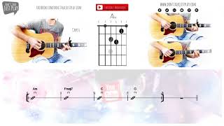 ELI - CHANGE YOUR MIND - ACOUSTIC- TELEKOM How to play on Guitar-Tutorial+Chords