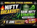Nifty Channel Breakout Analysis Bank Nifty Trading Strategy For June 17