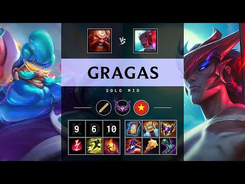 Gragas Mid vs Yone - VN Master Patch 25.16