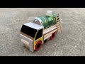 How To Make Matchbox Tractor At Home Diy Mini Tractor Trolley Project