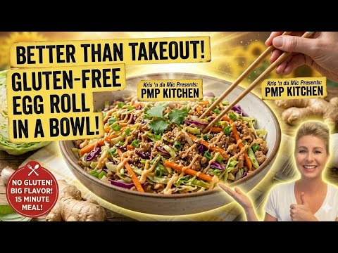 Easy 15-Minute Egg Roll in a Bowl Recipe | Healthy Gluten-Free Dinner Idea