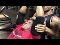 Giant set for TRICEPS (my turn) with Hidetada Yamagishi, City Athletic Club Las Vegas