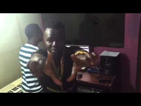 Dem Tinz in the studio with jusino beatz.