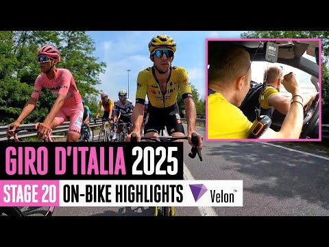One of the great Grand Tour stages 😲 | Giro d’Italia 2025 Stage 20 on bike highlights