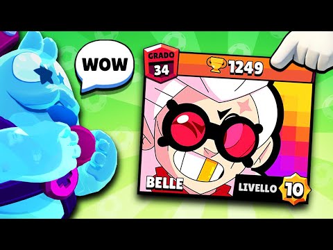 CLASSICO... 1 COPPA al RANK 35! BELLE 1250 COPPE! - Brawl Stars
