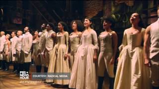 Hip-hop and history blend for Broadway hit ‘Hamilton’